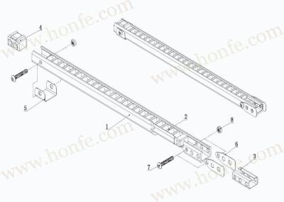 Cina tesse pezzi di ricambio Rod 787554 RDER-00271 in vendita