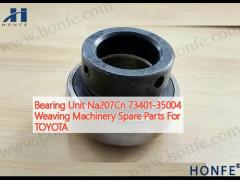 Bearing Unit Na207Cn 73401-35004 Weaving Machinery Spare Parts For TOYOTA