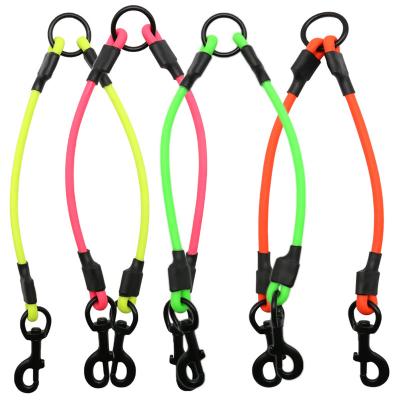 China Lights Waterproof PVC Material Dog Leash For Small Medium Dogs Round Rope Pe Leashes Deodorant Easy To Clean Pet Lead dog Traction rope for sale