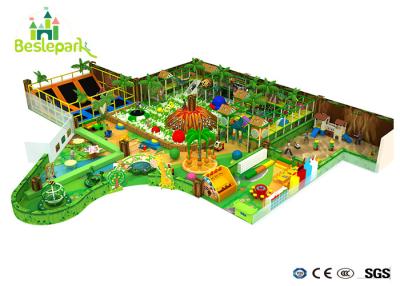 China Wood Indoor Playground Kids Toys Safe / Environmental Protection Material for sale