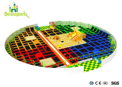 Китай Коммерчески разбивочный крытый фильм ПВК парка батута снаружи для скакать продается