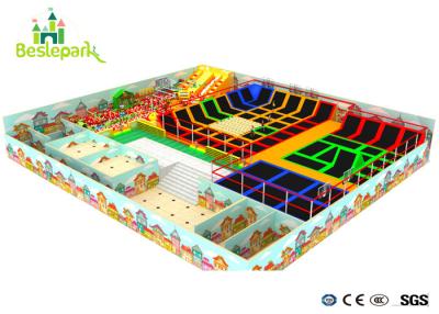 China El acero inoxidable del trampolín interior del adulto/del niño salta para el centro de deporte en venta