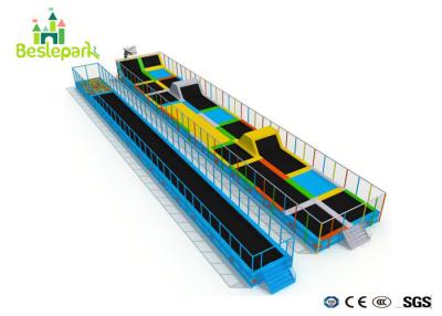 China Parque extremo del trampolín de los niños/de los adultos, equipo de centro del trampolín con la estera de la seguridad en venta