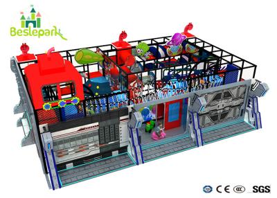 China Custom Made Indoor Adventure Playground Colorful Theme With EVA Cover for sale