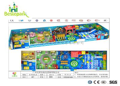 China Shopping Mall Indoor Play Yard For Toddlers Custom Made Design 1680 * 1000 * 350cm for sale