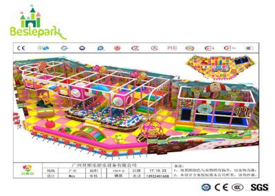 Cina Campo da giuoco dell'interno infantile della crepa anti-, divertimento dell'interno della famiglia del campo da giuoco del gioco molle per i bambini in vendita