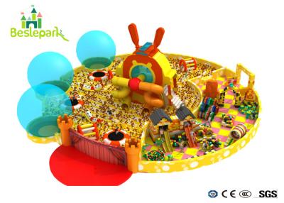 China The Shopping Mall Kids / Baby Climbing Gym With Plastic Slid / Soft Toys for sale