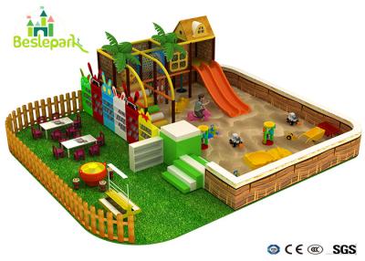 China Sand Land Indoor Soft Playground Equipment For Children 3 - 14 Years Old for sale