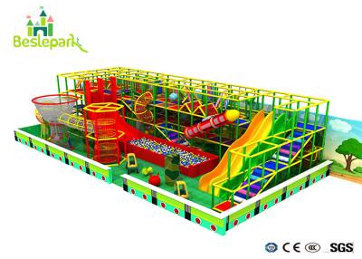 Chine Glissière d'intérieur adaptée aux besoins du client de diable de terrain de jeu d'enfants de taille pour le centre commercial à vendre