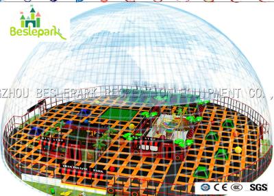 Chine Le thème de l'espace badine le terrain de jeu d'intérieur avec le grand parc DM 50M de trempoline à vendre