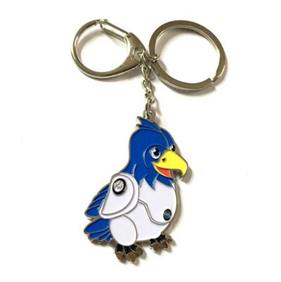 China Cartoon Toy XINLAI Factory Supply Enamel Key Chain Logo Metal Keychain Custom Made for sale