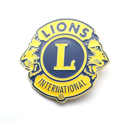 China Luxury Custom Car Emblem / Metal Car Logo Badge for sale