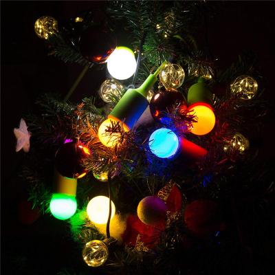 China 1w G45 E27 LED Modern Colorful Globe Light Bulbs Decoration Light Bulb Electric Fairy Lights for sale