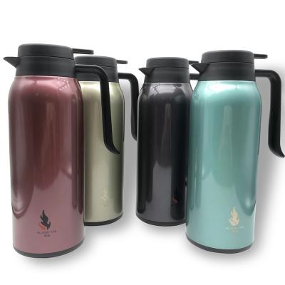 China Large Capacity Top Selling Customized Color and Logo Large Capacity Water Jugs 304 Stainless Steel Coffee Pot for sale