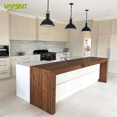 China Environmental Friendly Prefab Homes Lacquer Modular Kitchen Furniture Customized Kitchen for sale