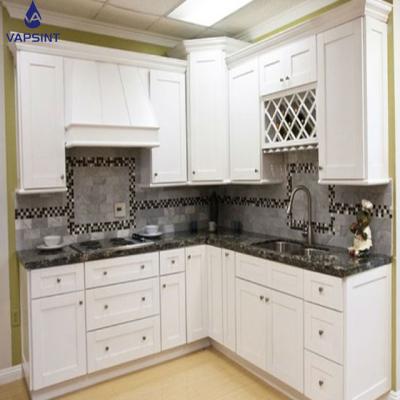 China Modern White PVC Corner Marble Granite PVC Sideboard Units for sale