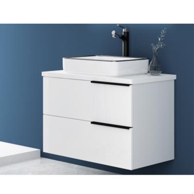 China Environmental Friendly Hot Selling 30 Inch Modern Bathroom Vanities With Single Sink for sale