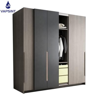 China Factory direct modern style bedroom wardrobe cabinet adjustable (height) for sale