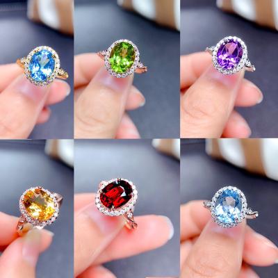 China FASHIONABLE Trendy and Shiny Diamond Ring with Zircon Inlaid Copper and Classic Opening Ring for sale