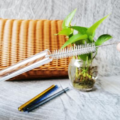 China Glass Straw Cleaning Brush Cleaning Tool Viable Nylon Brush For Glass Drinking Straw for sale