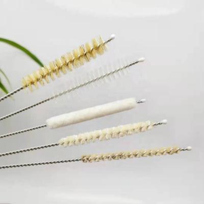 China Sustainable Glass Straw Plant Fiber Natural Cleaning Tool Sisal Brush For Drinking Straw for sale