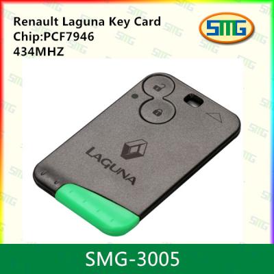 China 434MHZ Renault Laguna Key Card PCF7947 SMG-3005 for sale