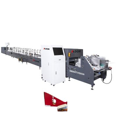 China Semi-automatic factory folder gluer machine for sale