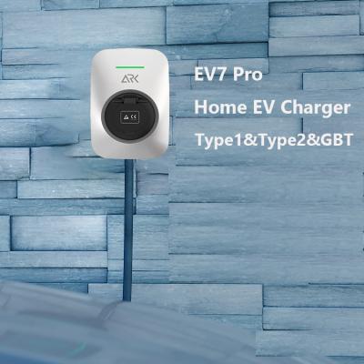 China home evse wallbox 32a ev ladegerät 7kw level 2 ladestation ev ladegerät 220v zu verkaufen