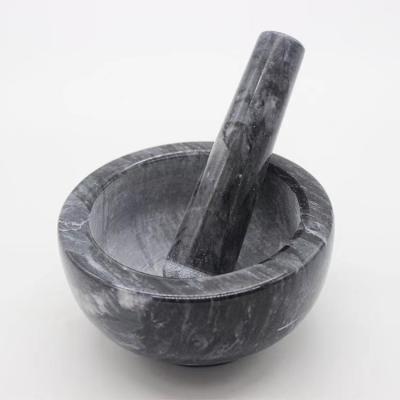 China Modern Natural Stone Custom Unique Marble Granite Mortar and Pestle Set for sale