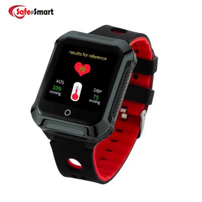 China New Arrival Elderly Patients SOS Button GPS Tracker Locator Watch Handheld with Fall Detector and Heart Rate for sale