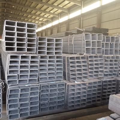 China Structure Pipe Inventory Standard Specifications Low Price OEM Large Erw Welding Cold Bend Rectangular Tube for sale