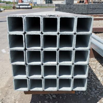 China astm structural pipe inventory a36 40 x 10 standard sizes large rectangular steel tube for sale