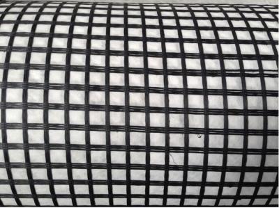 China Geotextilien-Stabilisierungs-Gewebe-Fiberglas Geogrid-Kleber Geos zusammengesetzter überzogener zu verkaufen