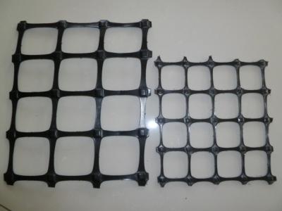 中国 安定した延長の黒によって補強される擁壁30kn/M PP二軸のGeogrid 販売のため