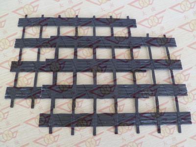 中国 ポリ塩化ビニールのコーティングのアスファルト補強Geogrid 販売のため