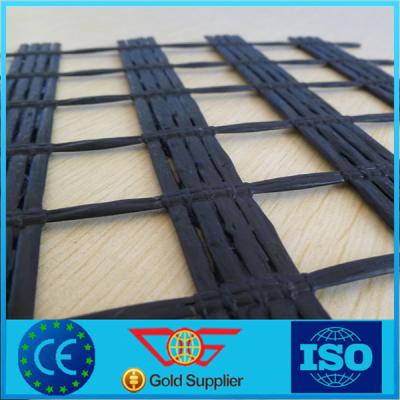 中国 800/100 High Tenacity Polyester Geogrid for Road and Retaining Wall Construction 販売のため