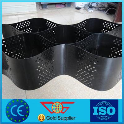 China Grey Color Plastic GEOCELL Honeycomb Gravel Retainer with CE Certificate à venda