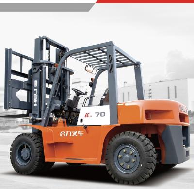 China Garment Shops China Best 5-10 Ton Forklift HELI CPCD70 Diesel Forklift Automatic for sale