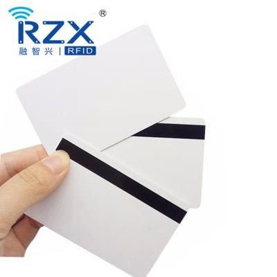 China The VIP card / Menbership card / Disscount card / the standard credit card etc. Photo ID Card File Glossy Finish White PVC Hico Magnetic Stripe Card for sale