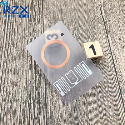 China Custom Printable SI Waterproof/Waterproof/HF/UHF Dual Frequency Hybrid PVC RFID Card for sale