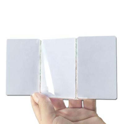 China Waterproof / Waterproof factory price 860mhz to 960mhz CR80 ISO18000 6C foreign UHF H3 RFID blank card for sale