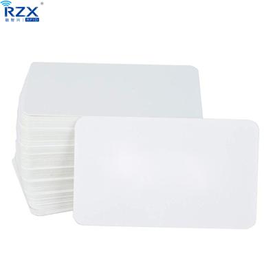 China Waterproof / RZX Card Factory 125KHz ID PVC Blank Smart Card 13.56MHz Access Control Proximity RFID Waterproof Card for sale