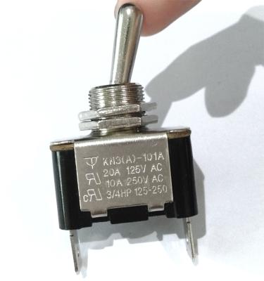 China AC 125-250V Single Pole 2 Pin ON-OFF Mini Rocker Button Toggle Switch for sale