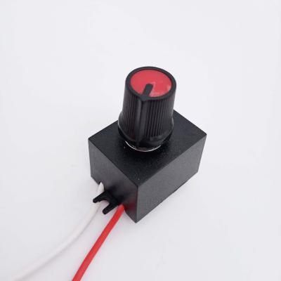 China Control Lights Single Rotary Vertical Potentiometer Linear Potentiometer With Switch Function for sale