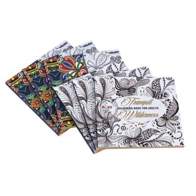 China Eco - Friendly Cheap Custom Adult Coloring Book Printing for sale