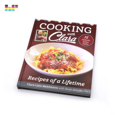 China Promotion Color Offset Custom High Quality Hardcover Cookbook for sale