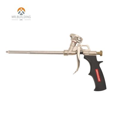 China New Set Screw Aluminum Alloy Gun Body Copper Gasket Copper Hexagon Polyurethane Foam Gun for sale