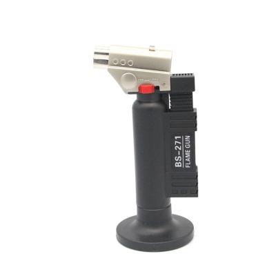 China Portable Flint MR.BUILDING MR-977 Butane Gas Jet Torch Windproof Gas Torch Lighter for sale