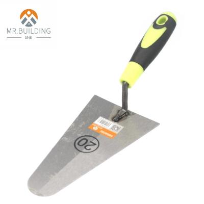 China MR-115 MR.BUILDING Acute Tool Carbon Steel Trowels Favorable Building Brick Trowel for sale