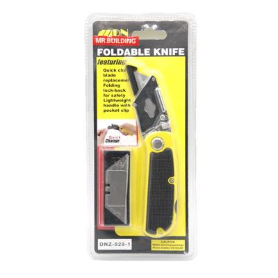 China MR.BUILDING MR-585 Multi Open Tool Utility Utility Knife Foldable Cutter Knife With Blades Available for sale